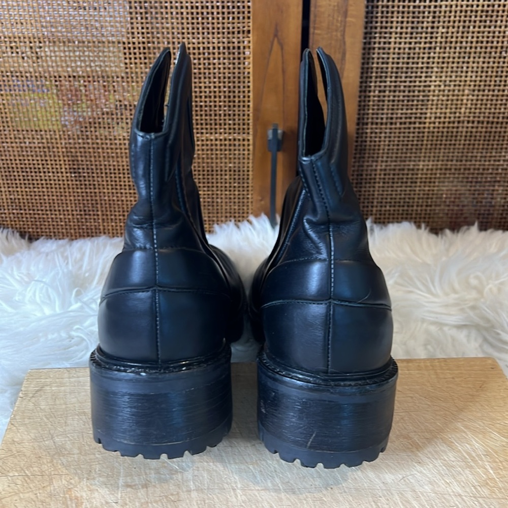 Fendi Slip On Lug Sole Moto Boot - Picture 7 of 10